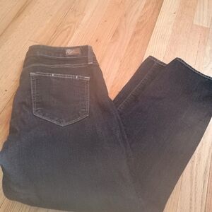 PAIGE Premium JEANS LADIES WOMEN'S 30 ROXBURY STYLE DARK DENIM WORN 1X